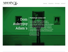 Tablet Screenshot of domaukcyjny.adam-s.pl